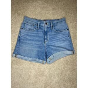 J.Crew High RISE Waist Jean Shorts 27-inch Waist 3.5 inch inseam